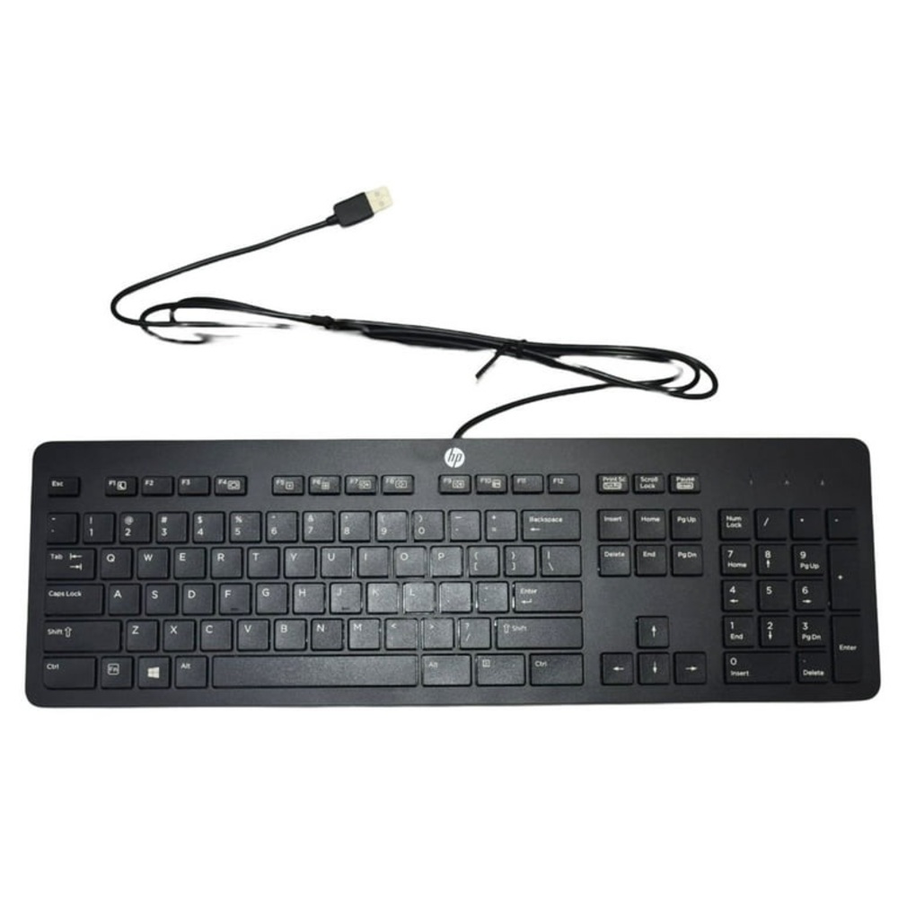 HP Slim Style Keyboard USB Windows 8